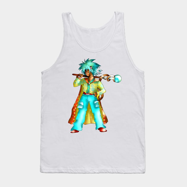 Cool dungeons and cats sorcerer Tank Top by cuisinecat